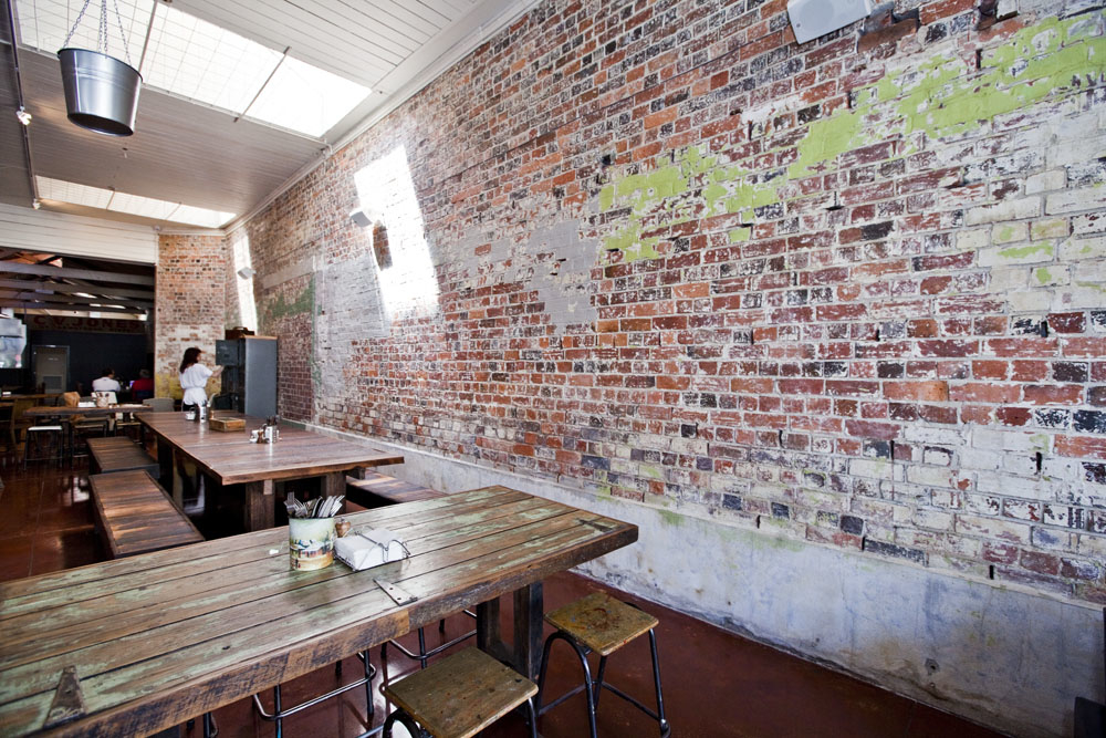 Rustic Warehouse Conversion Commercial Interior Photography The Forge Pizzeria Armstrong Street Interior