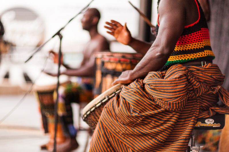 Kofi Kunkpe African Drummers Ballarat Backyard Tasters event Aldona Kmiec Photography for City of Ballarat