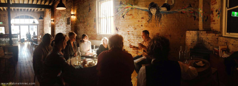 Art Sparks Event Adam Simmons PD Mitchell Harris WIne Bar