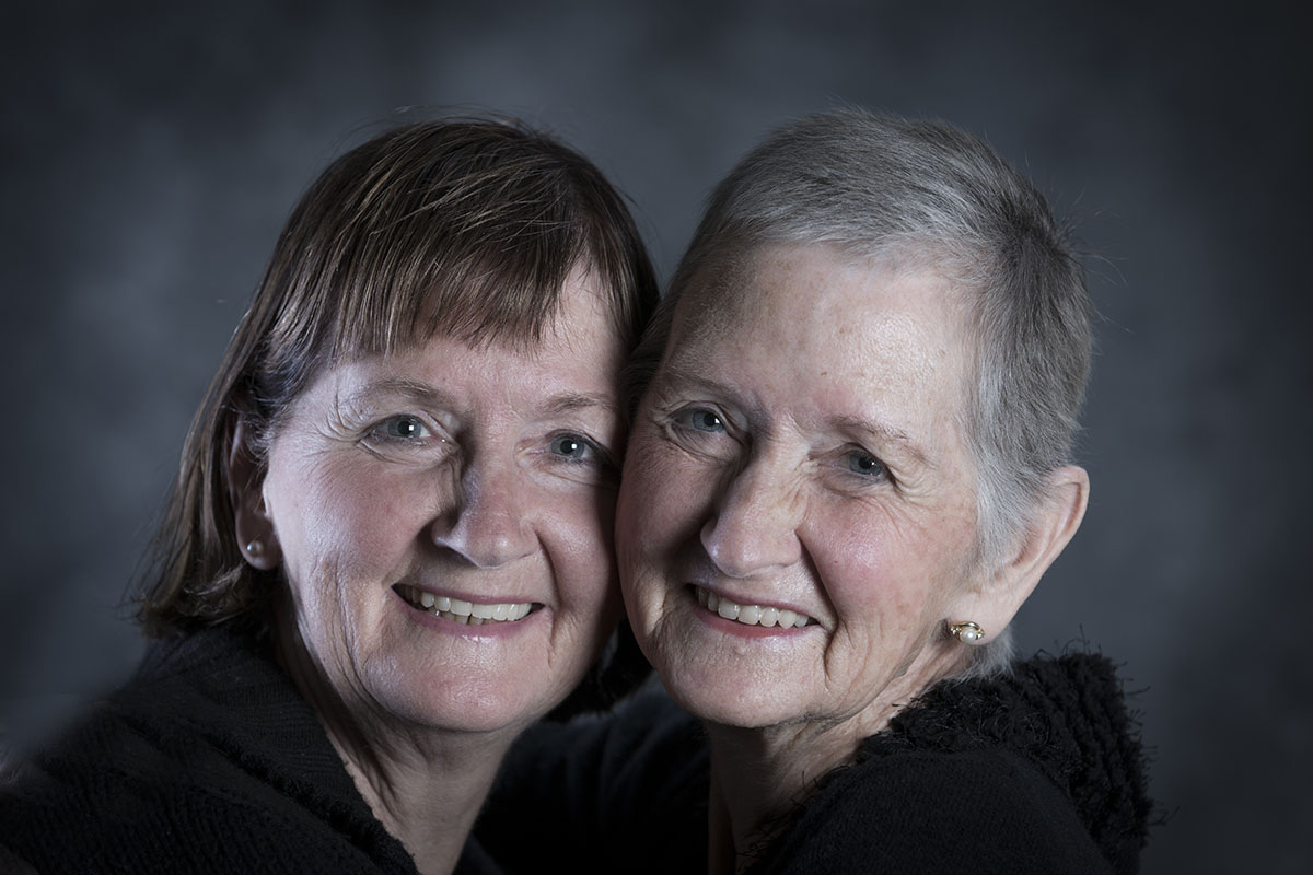 Twin Sisters family portrait photography Ballarat Melbourne Australia