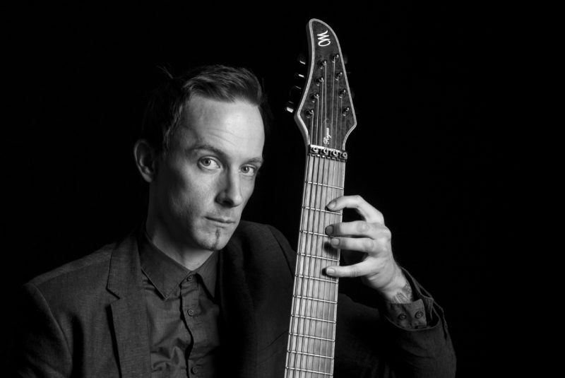Mick Gordon Guitar Portrait Aldona Kmiec Photography Melbourne