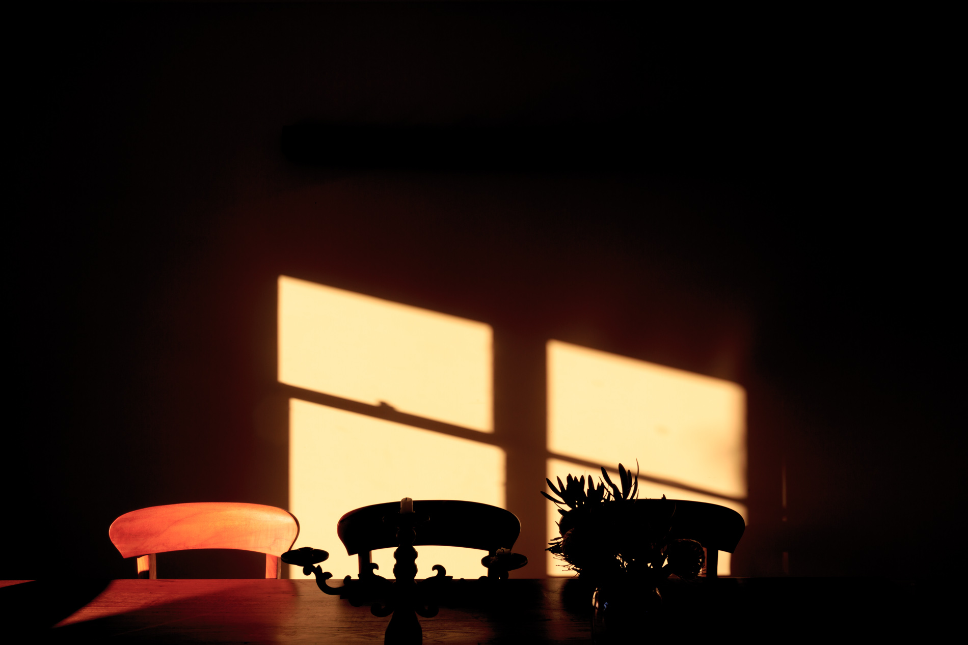 Early morning light airbnb photography