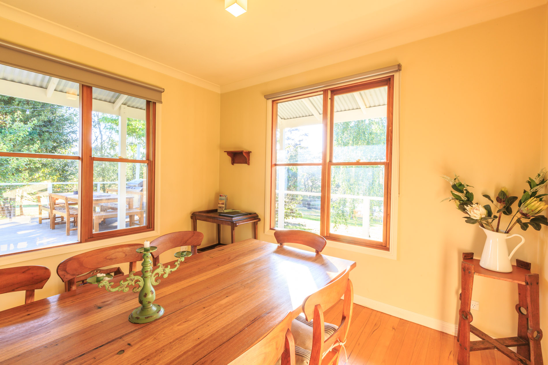 Dining Room table photography