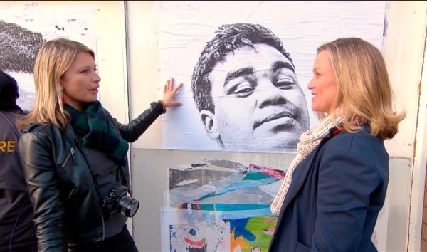 Ballarat street art Aldona Kmiec Tara Dennis posters