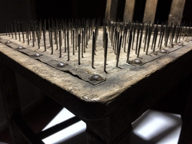 Chair of Nails Ballarat Convent Aldona Kmiec