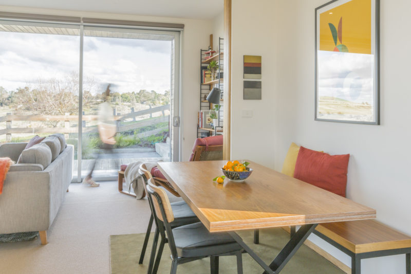 Airbnb Photos Meals area with dinner table pan movement