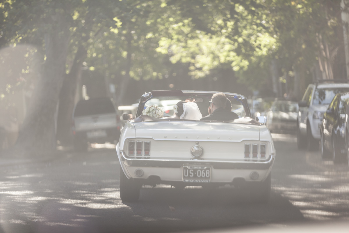 Polish Sydney weddings Photography Mosman Mustang car