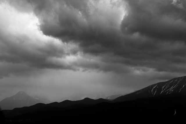 Tatry mountains print Giewont rycerz Tatry Mountains