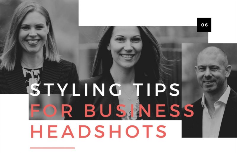 Photography Styling Tips for Business Headshots Melbourne