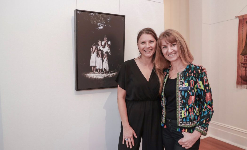 Artists Aldona Kmiec and Magdalena Kazmierczak Colours of the world Cultures_Art Gallery Ballarat Exhibition