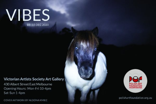 Polish Art Foundation Vibes Exhibition Invite Melbourne exhibition