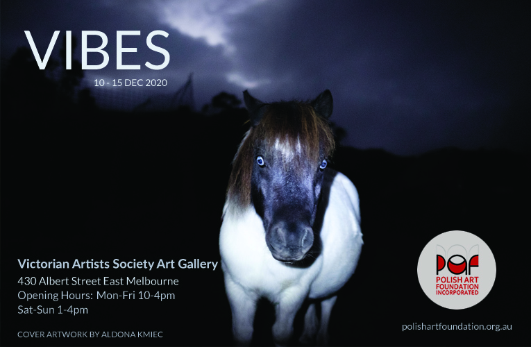 Polish Art Foundation Vibes Exhibition Invite Melbourne exhibition