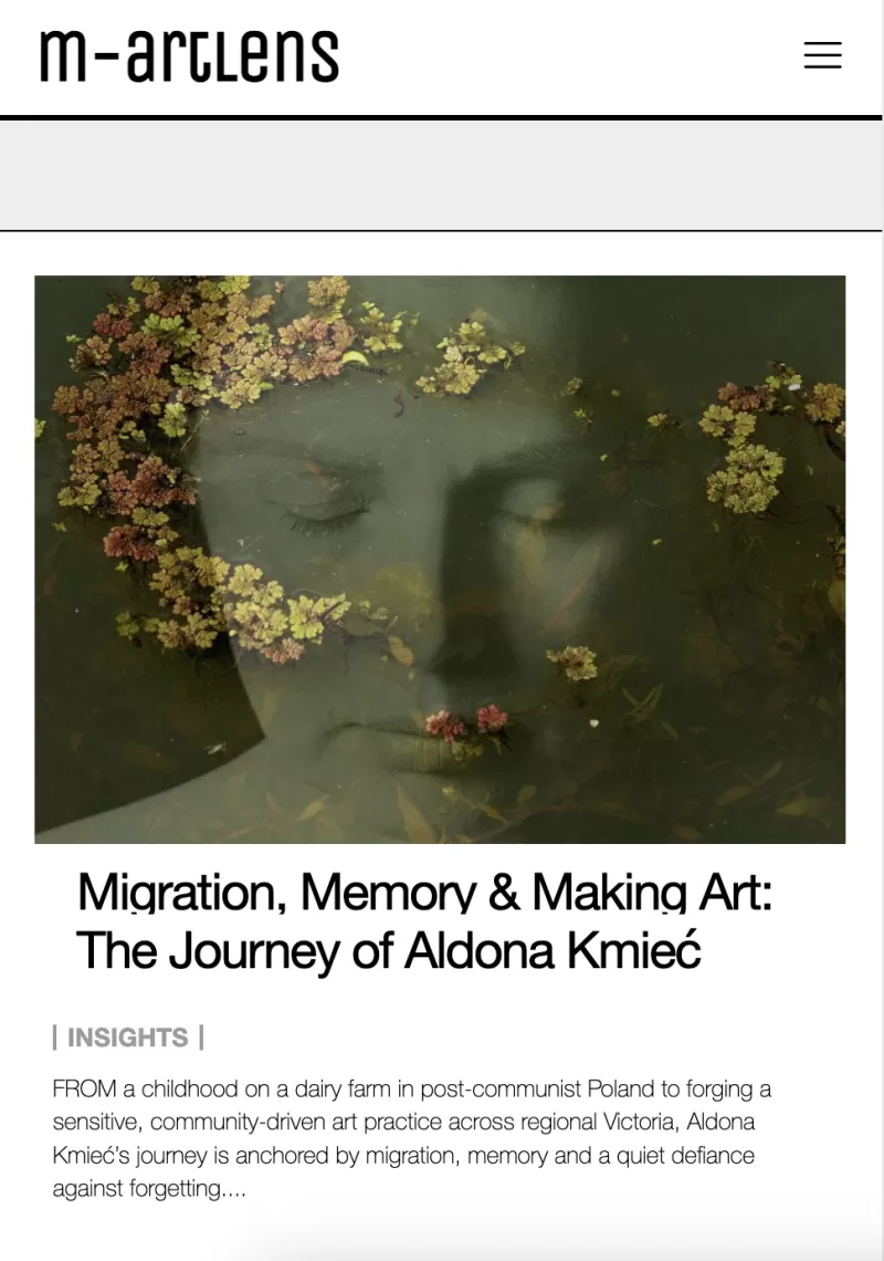 M-ARTLENS Magazine interview-with Aldona Kmiec