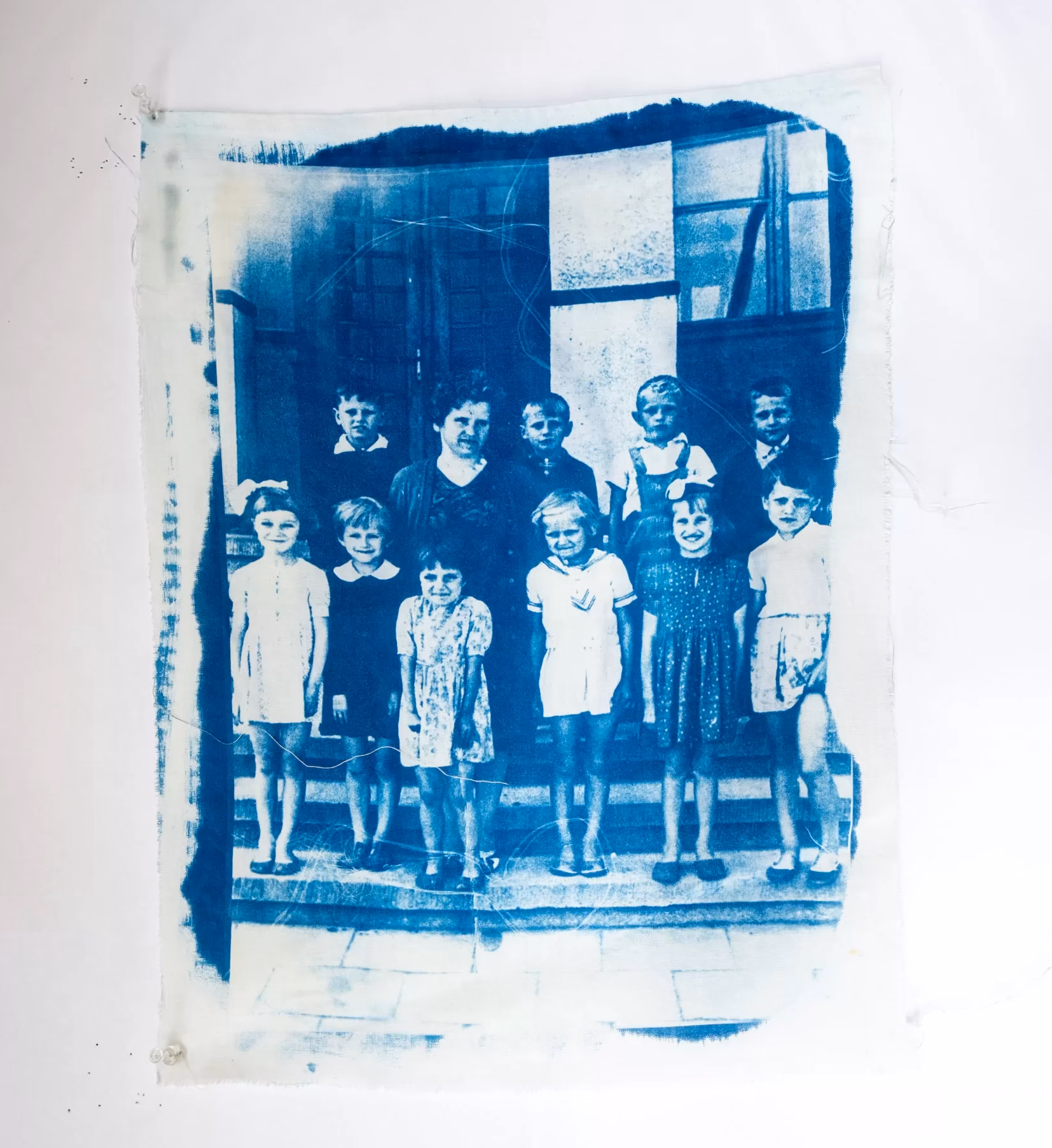 Cyanotype on fabric