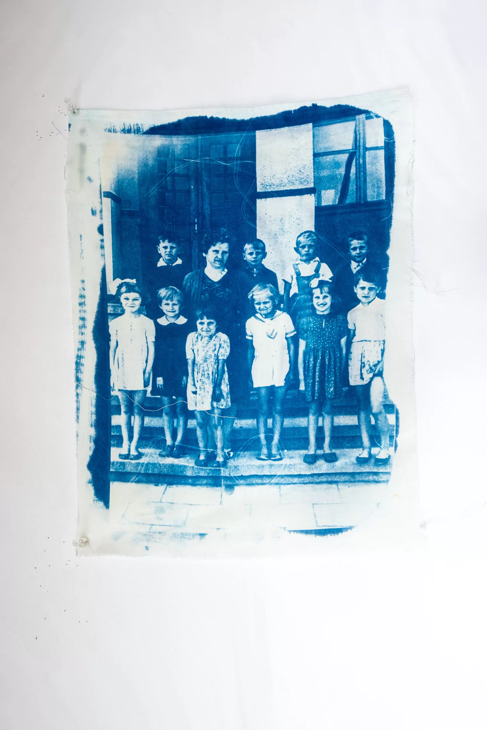 Cyanotype on fabric