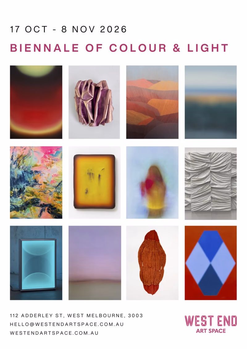 Biennale of Colour and Light 2026 artist catalogue